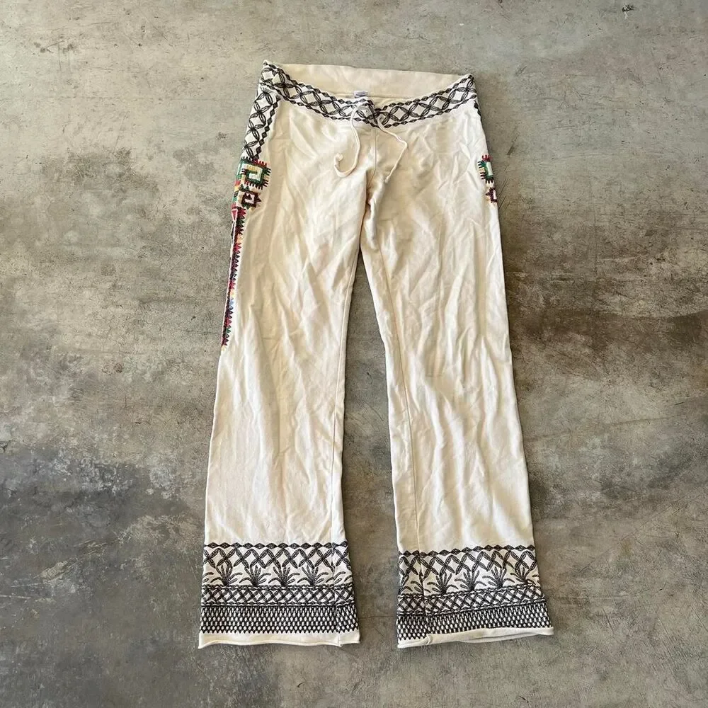 lucky brand XS Flare boho indie Sweatpants womens - Picture 2 of 4